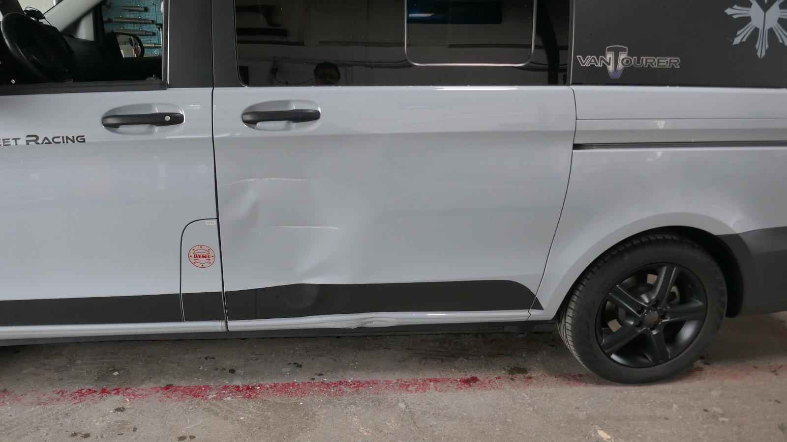 Seitenschaden am Auto